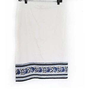 89th & Madison Women's White Skirt Size M